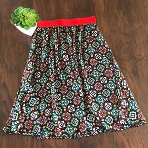 Multi colored LulaRoe Skirt